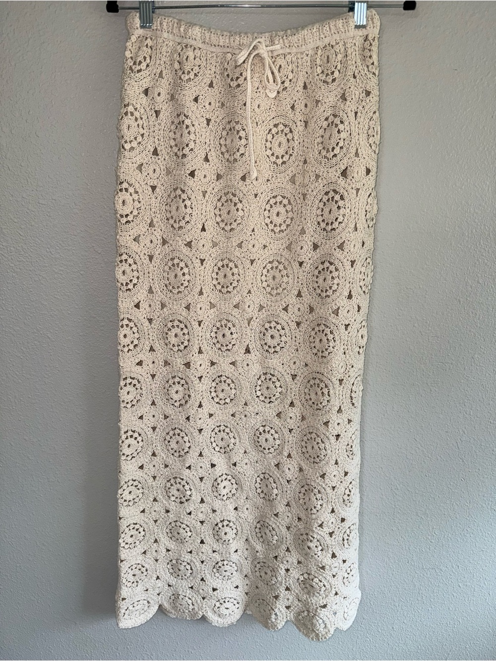 Solitaire crochet maxi skirt size medium